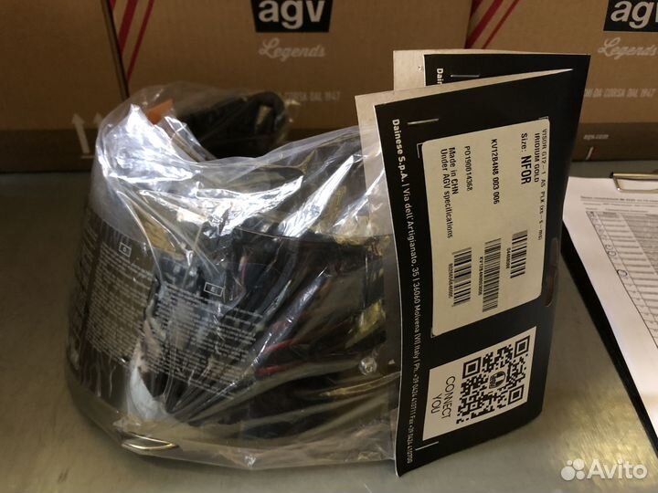 Оригинальный визор AGV для шлемов K1/K3/K5/Pista