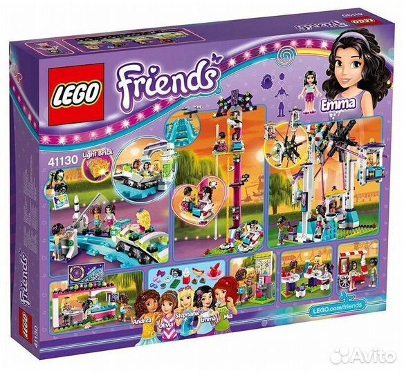 Конструктор Lego Friends Парк развлечений 41130