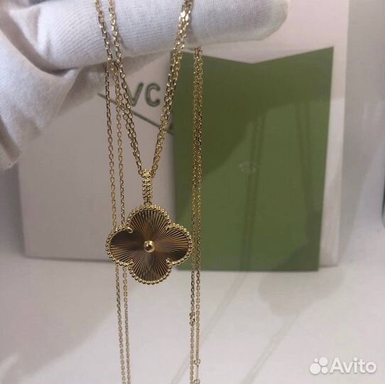 Золотое колье Van Cleef 21 гр