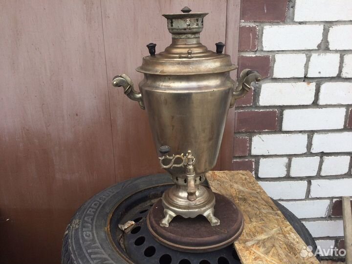 Самовар угольный на 7 л тульский