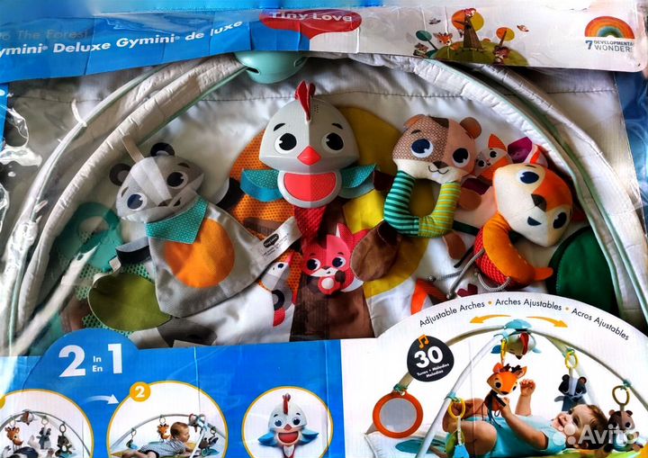 Дуга игровой развивающий коврик Tiny love