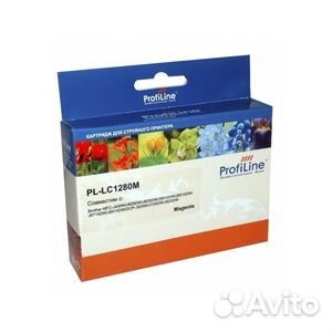 Картридж ProfiLine PL-LC1280M для Brother, Magent