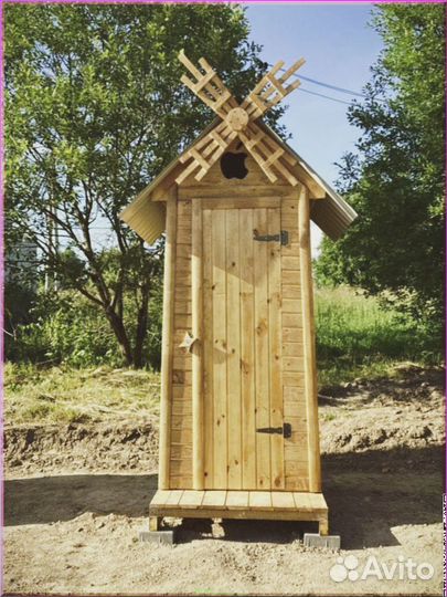 Дачный туалет домик YBJ