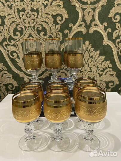 Бокалы богемские (Зайдите профил)