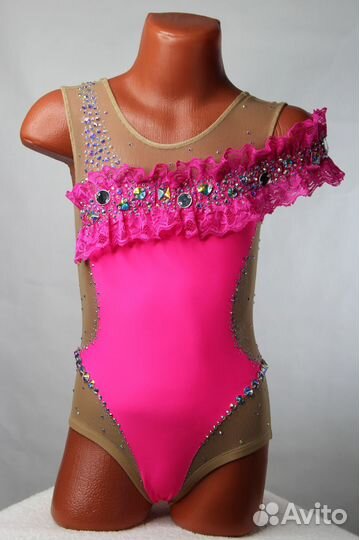Купальник для художеств гимнастики 104-110-116