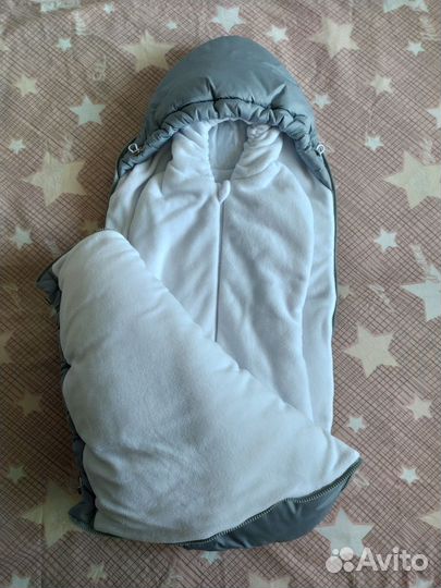 Зимний конверт, конверт на выписку, кокон