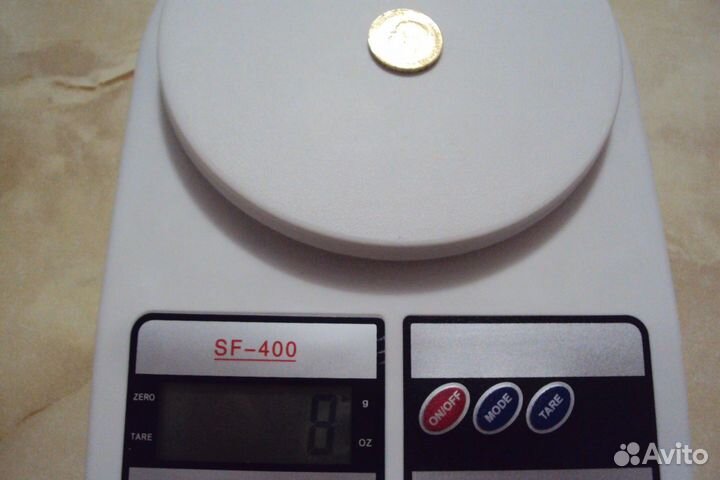 Монета 10р. 1906 год