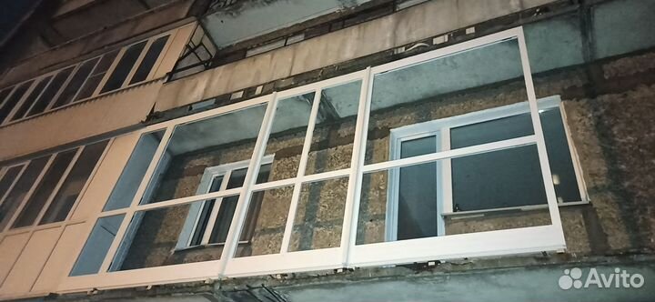 Продам балкон с установкой 800 на 3100 на 2650