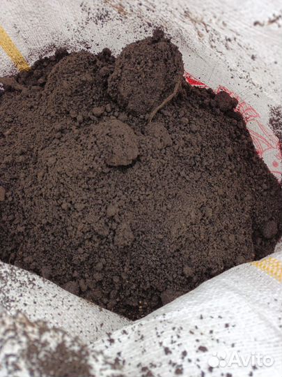 Плодородный грунт в мешках