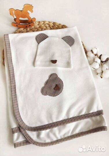 Плед конверт летний для новорожденных