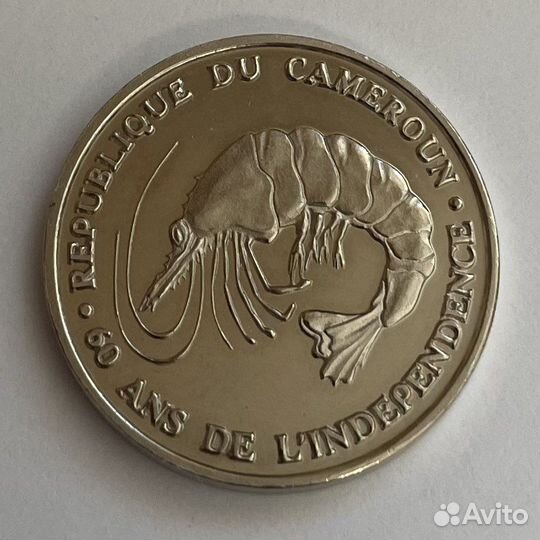 Монеты набор Африка Камерун животные серия 2020