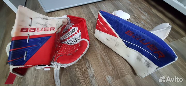 Ловушка и блин вратаря SR Bauer Ultrasonic