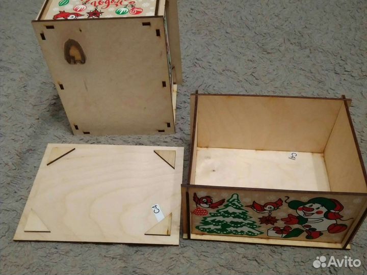 Коробки для новогоднего подарка