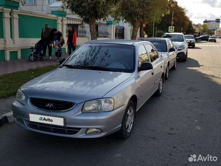 Hyundai Accent 1.5 МТ, 2007, 180 000 км