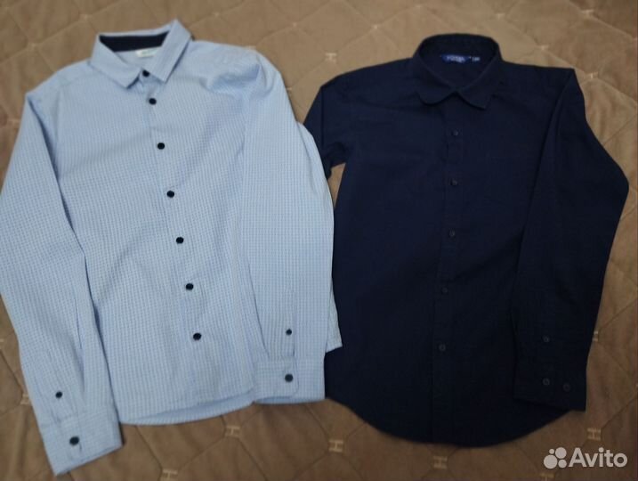 Рубашки детские размер 134,146,148