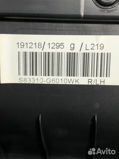 Обшивка двери задняя левая Kia Picanto 3 JA 2021