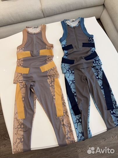 Костюмы Adidas Stella Mccartney розовый и синий