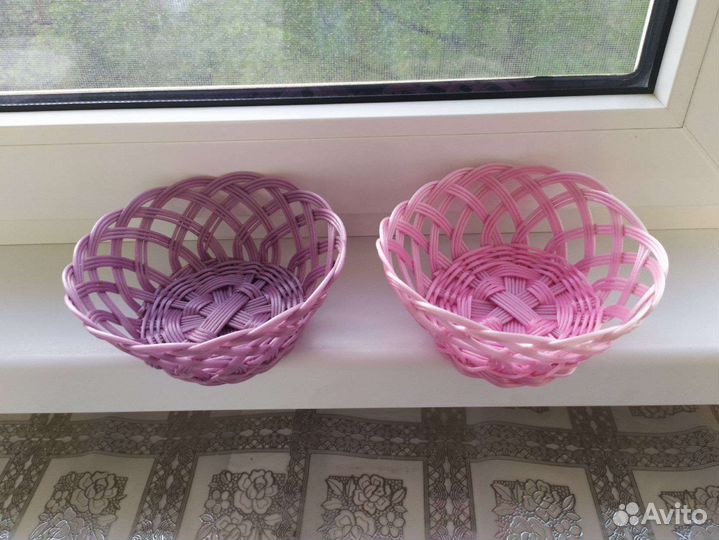 Новые плетеные корзинки