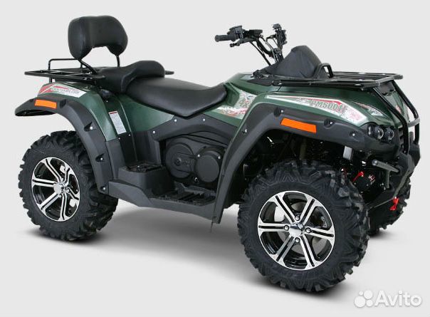Квадроцикл рм 500-2 зеленый