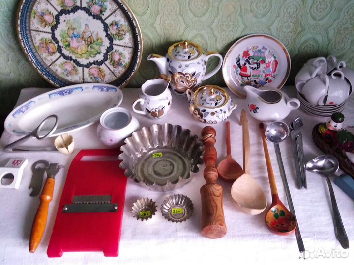 Посуда, формы, кух. принадлежности СССР