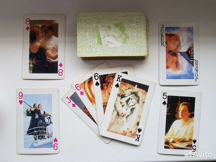 Титаник игральные карты 1997 г