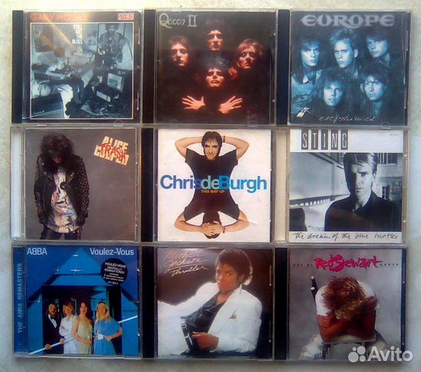 Фирменные музыкальные CD ч.1