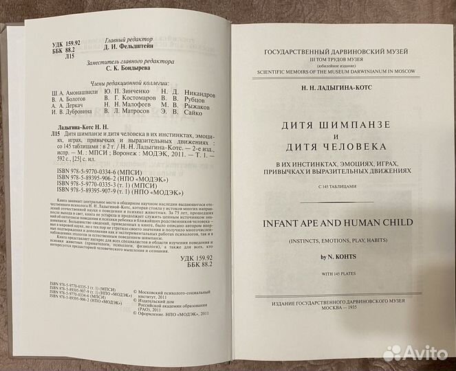 Зоопсихология. Дитя шимпанзе и дитя человека