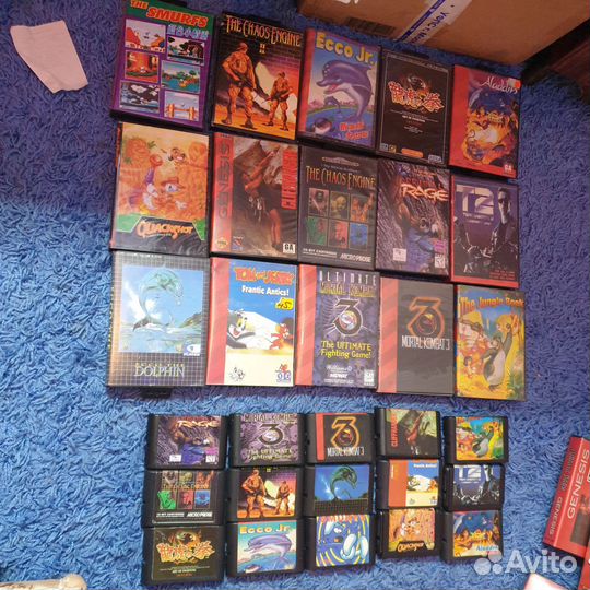 Картриджи sega,big box,из 90х