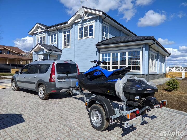 Буксировка перевозка прицепов, лодок, квадриков