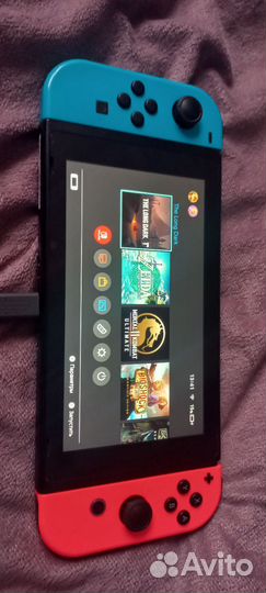 Nintendo switch игровая консоль с докстанцией