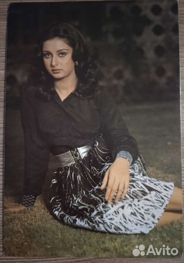 Коллекционные открытки с индийскими актрисами