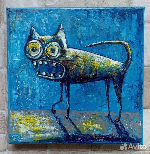 Картина с котом