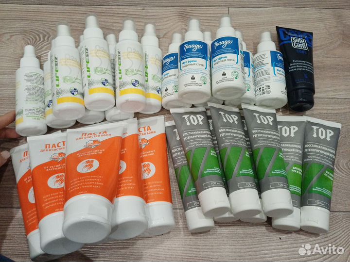 Крем регенерирующий, спрей для защиты кожи/пота