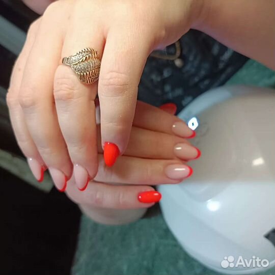 Наращивание ногтей с выездом на дом