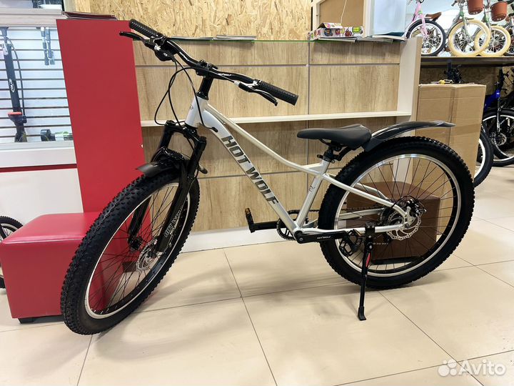 Велосипед с алюминиевой рамой