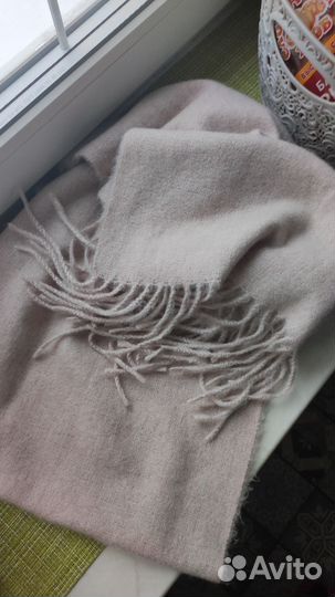 Шарф цвета пыльная роза