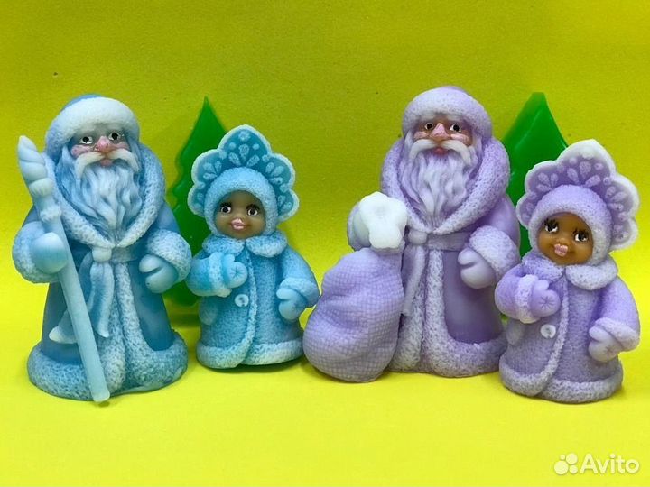 Мыло ручной работы фигурки