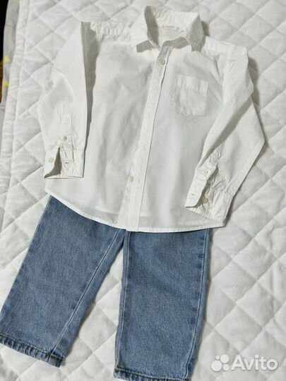 Рубашка на мальчика 104