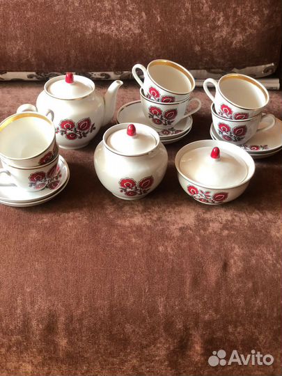 Сервиз СССР, клеймо Тернопольского завода