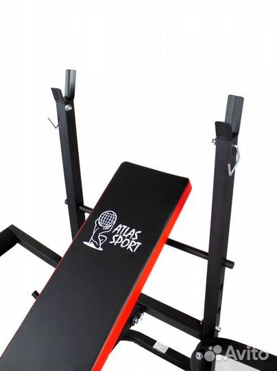 Скамья складная для жима с тягой Atlas Sport 1050