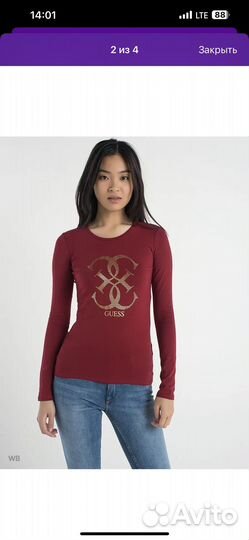 Лонгслив guess