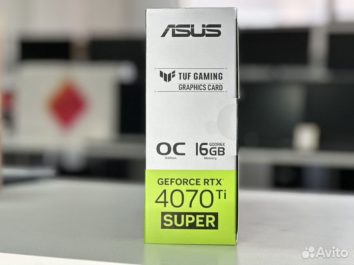 Новая видеокарта RTX 4070Ti Super 16G asus