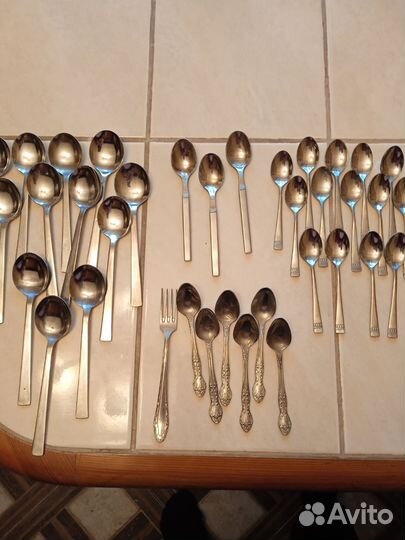 Ложки вилки нержавейка СССР