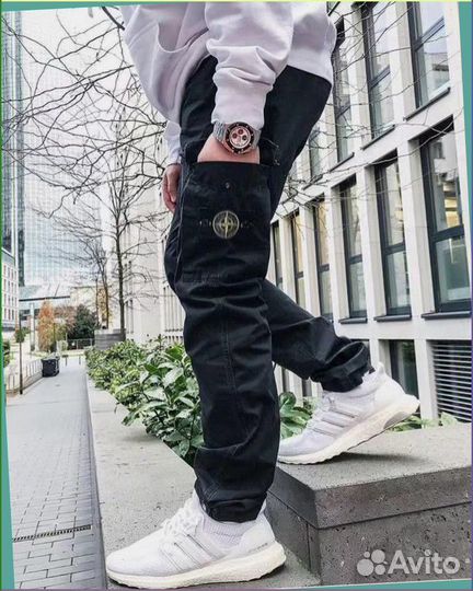 Карго штаны Stone Island (Лучшее качество)