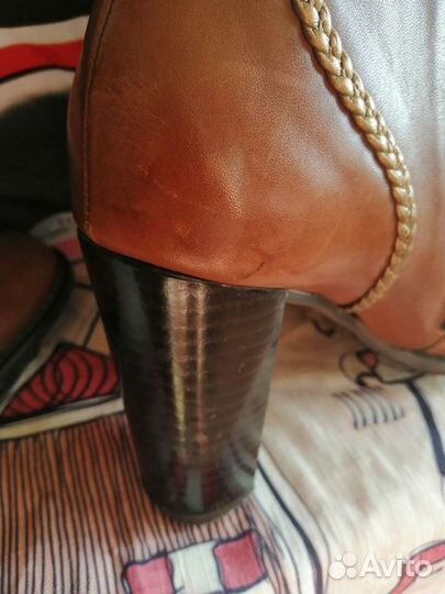 Сапоги зимние женские 39 натуральные