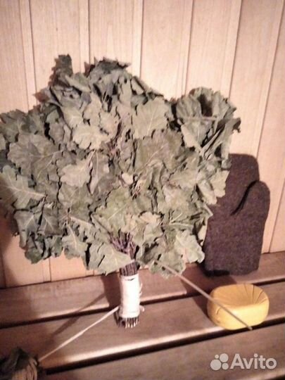 Веники банные дуб-берёза-липа