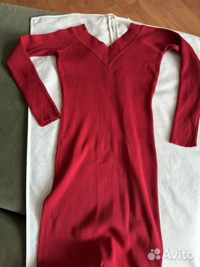 Платье лапша миди