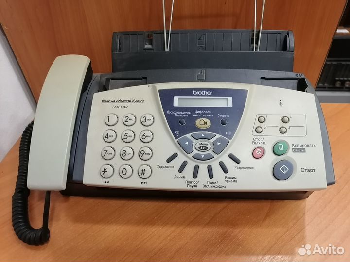 Факсы panasonic,brother