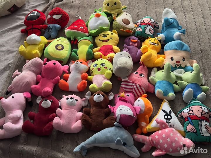 Мягкие игрушки поштучно