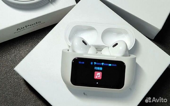 Airpods pro 2 type c с дисплеем